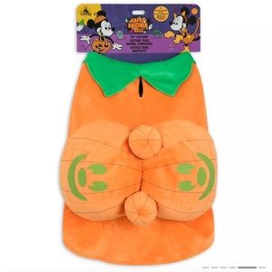 NWT Mickey Mouse Jack-o'-Lantern Glow-in-the-Dark Costume for Pets‼️